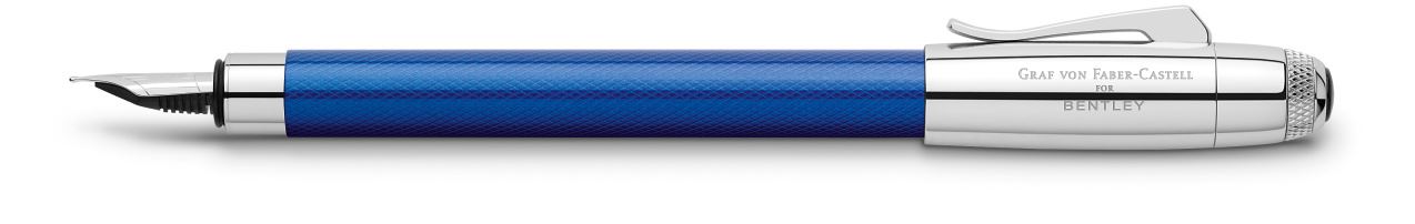 Graf-von-Faber-Castell - Estilográfica Bentley Sequin Blue B