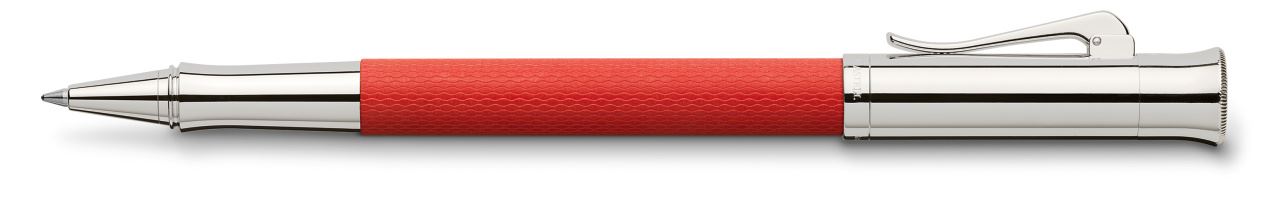 Graf-von-Faber-Castell - Roller Guilloche India Red